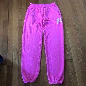 PINK women’s XS sweats with pockets